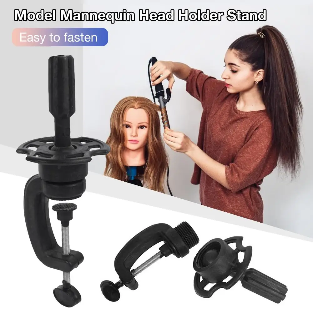 

New 1Pcs Portable Mannequin Head Wig Display Head Holder Stand For Teaching Display Styling