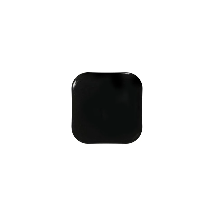 Square black Универсальные Волшебные нано-наклейки без следа, волшебные нано повседневные резиновые накладки, автомобильный держатель для телефона, Подставка для зарядки, наклейки на стену - Цвет: Square black