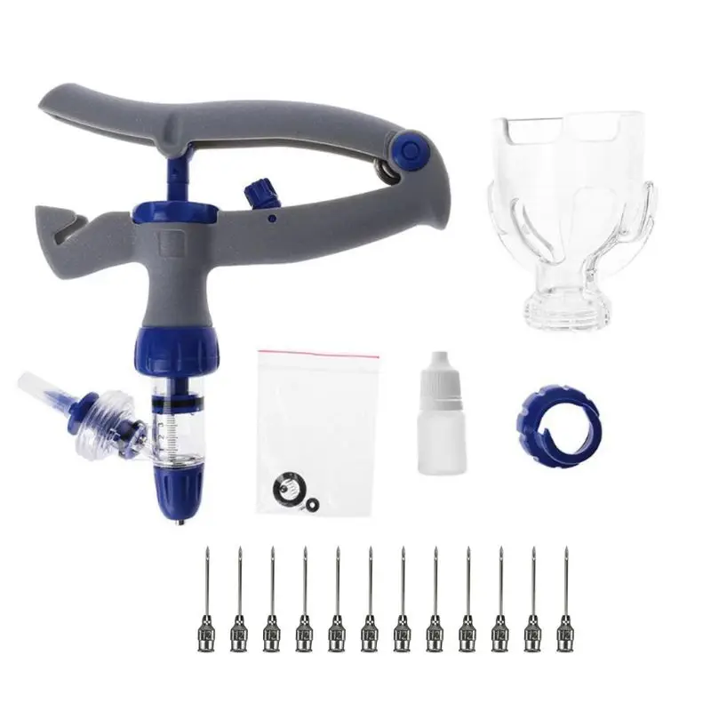 Регулируемый и непрерывный шприц для инъекций вакцины 5 мл|Корма питьё