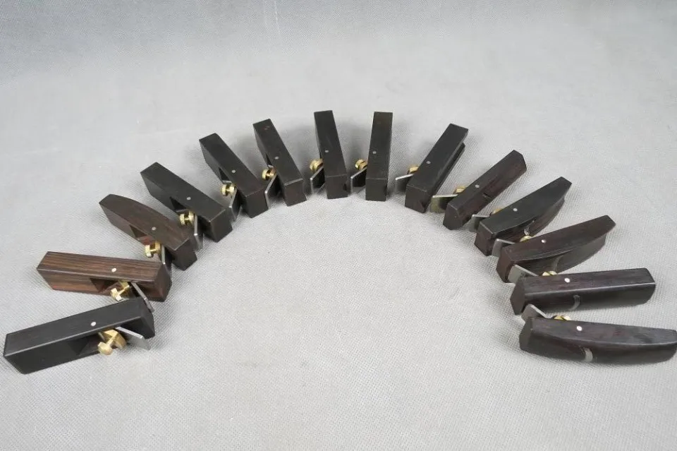 14 шт. различные мини черные японские деревянные самолеты