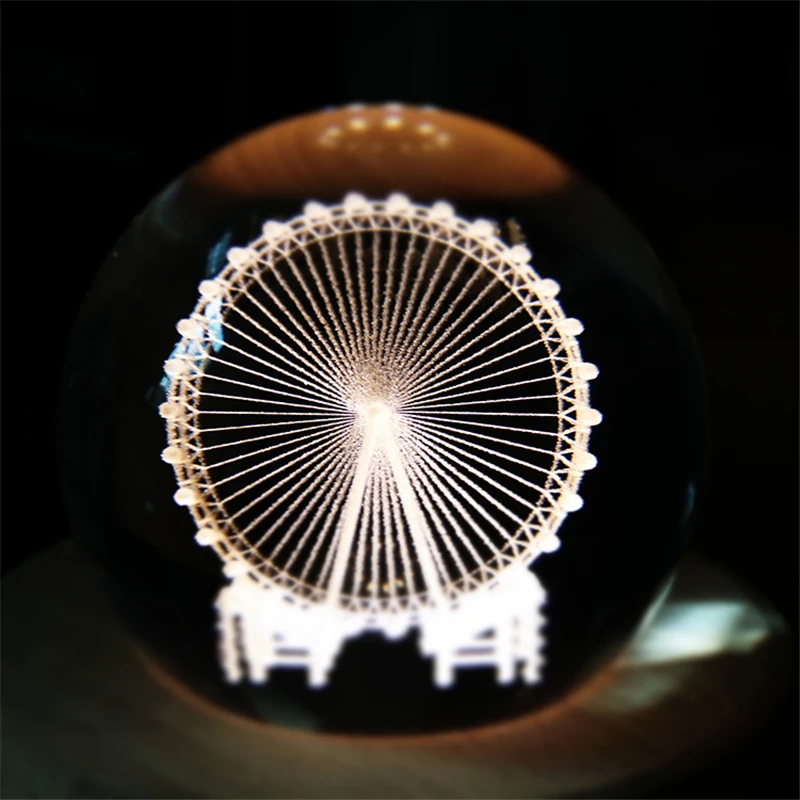 Хрустальный шар музыка вечерние копилка подарок на день рождения для девушки