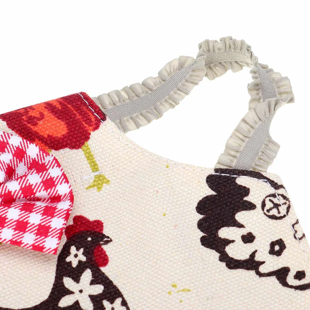 

Chicken Harness Vests Hen with Matching elastic Belt Comfortable Breathable Poultry back protector Chicken Apron