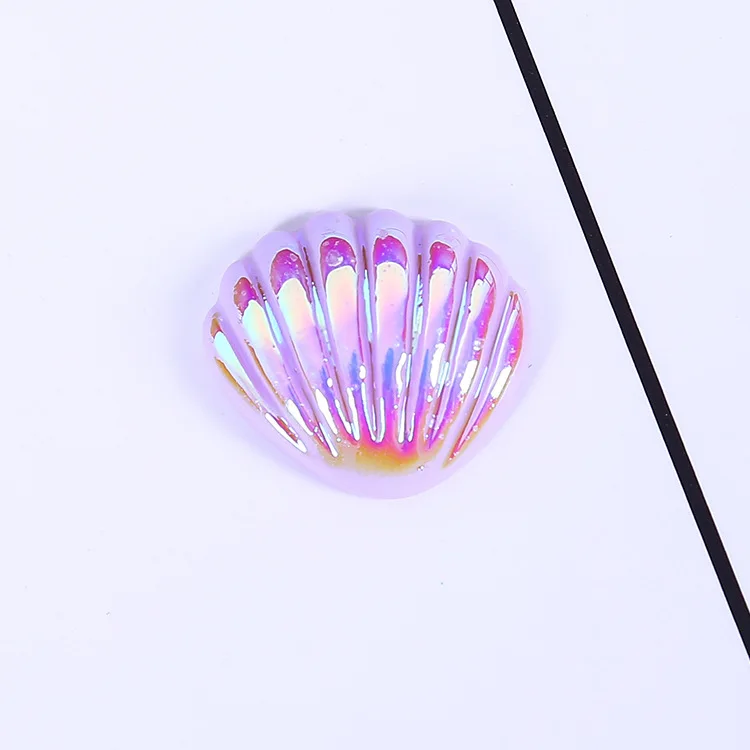 Разноцветные Подвески в виде ракушек для слайма полимерный наполнитель сделай