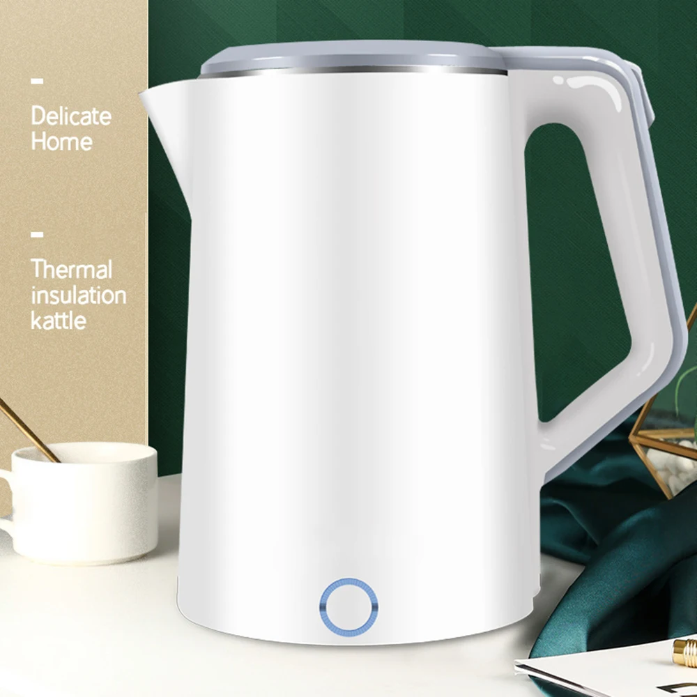 Домашний электрический чайник емкостью 1 8 л быстрое закипание из нержавеющей