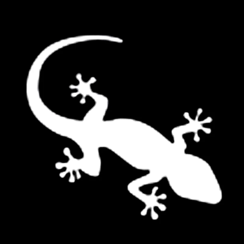 

10cm X 9cm Creative Car Sticker Gecko on The Wall Lizard Accessories Vinyl Car Styling Cover Scratches Waterproof PVC