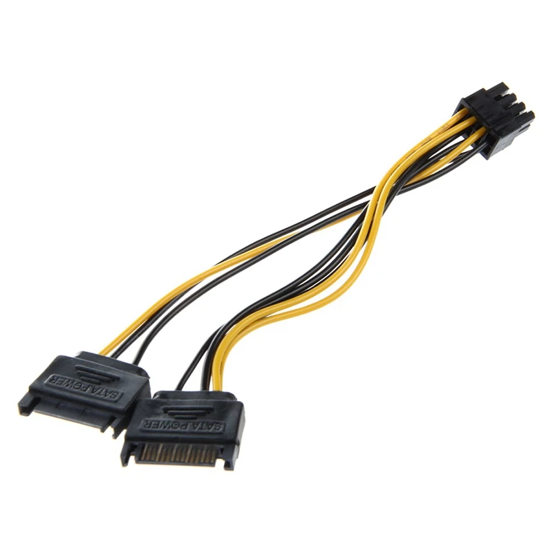 1 Pcs 2600Mah External USB Power Bank Box Battery Charger &amp Dual 15 Pin SATA Male Video Card Cable | Электроника