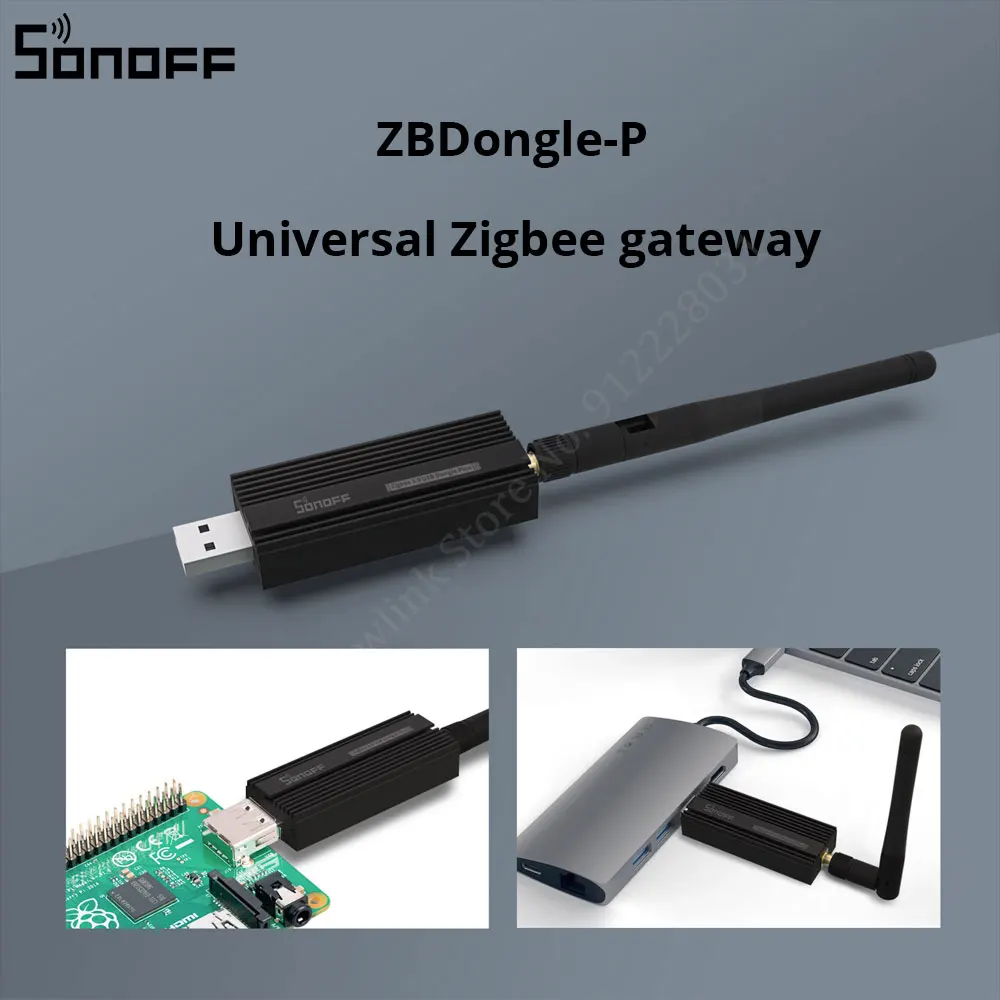 SONOFF ZB Dongle-P/ Dongle-E USB Dongle Plus Zigbee Беспроводной анализатор шлюза ZHA 2MQTT USB-накопитель