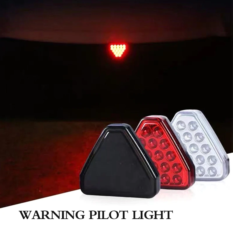 

Universal Triangle Style Sport 12LED Brake Signal Lamp Rear Brake Lamp