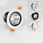 Светодиодный потолочный светильник 3 Вт, 5 Вт, 7 Вт, 9 Вт, 12 Вт, 15 Вт, COB, AC110-220V