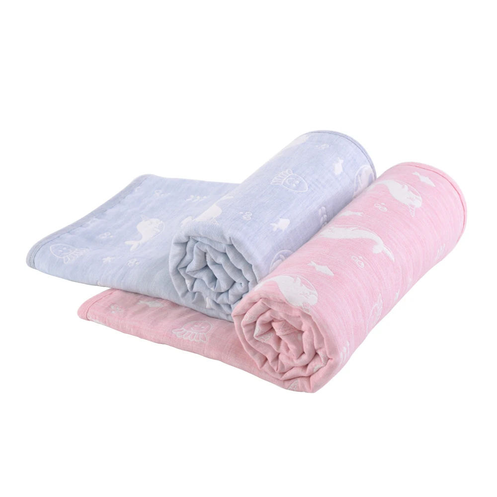 

Muslin Swaddle Wrap Feeding Burp Cloth Bath Towel New Cotton Baby Blankets Newborn Soft Organic Gauze Baby Blanket