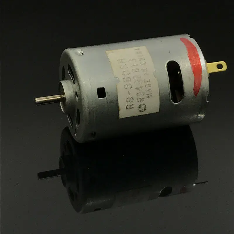 Фото Двигатель постоянного тока Mabuchi RS-380SH-4535 Carbon Brush 3V-9V 6V18000RPM высокоскоростной Двигатель постоянного тока Mabuchi RS-380SH-4535 Carbon Brush 3V-9V 6V18000RPM высокоскоростной