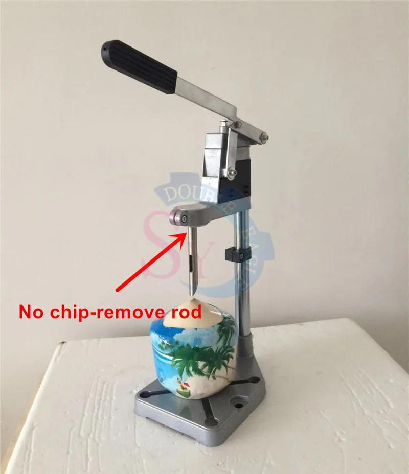 Промышленный Ручной пресс нового типа открывающаяся машина для кокоса зеленого