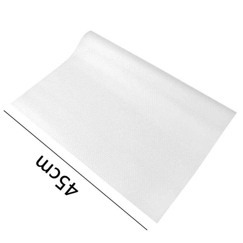 

Moisture Proof Pad Drawer Mat EVA Wardrobe Pad Cabinet Pad Clear Kitchen Anti-slip Waterproof Dustproof Placemat 45*150cm