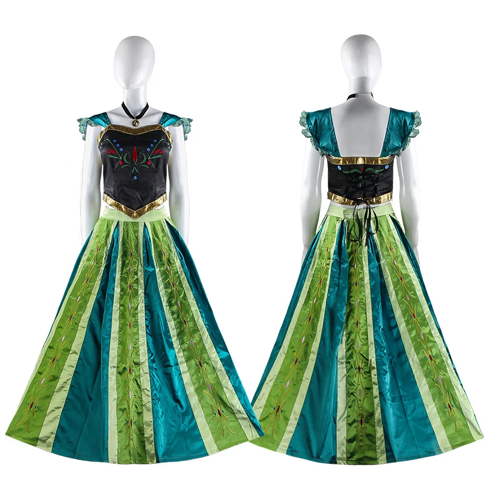 Карнавал Эльза Анна День рождения модная одежда ледяная Снежная королева