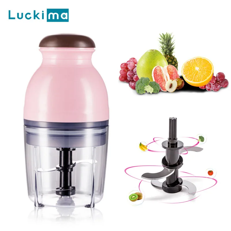 Электрический блендер миксер измельчитель чеснока маленький смузи устройство