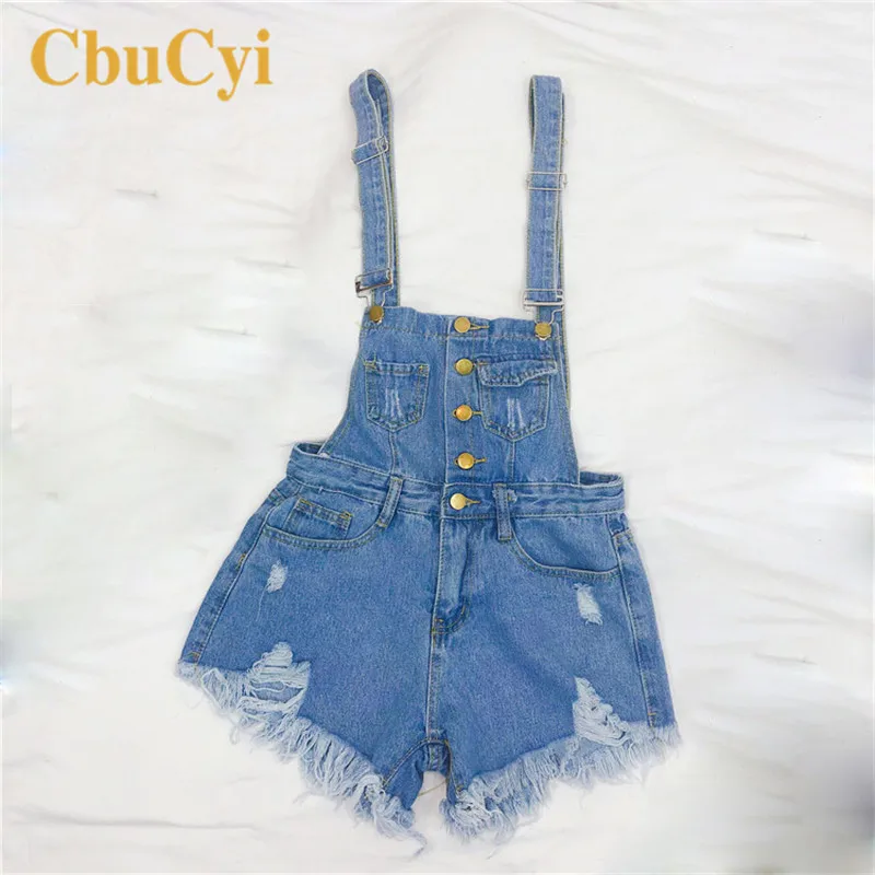 CbuCyi модные джинсовые комбинезоны для женщин комбинезон женский джинсовый