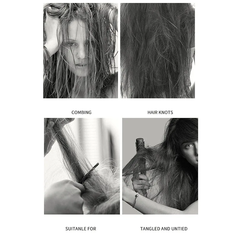 

Scalp Massage Comb Women Hairbrush Anti-Tie Detangling Styling Tamer