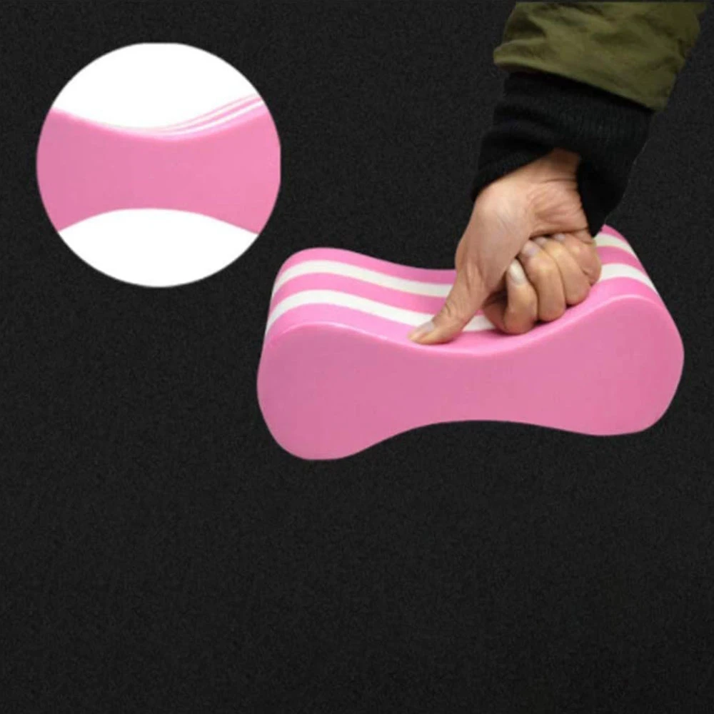 1 Pcs Pull Buoy Pink and White Thicken Foam Float Correct Swim Posture Flotation Device Swimming Training Aid | Спорт и развлечения