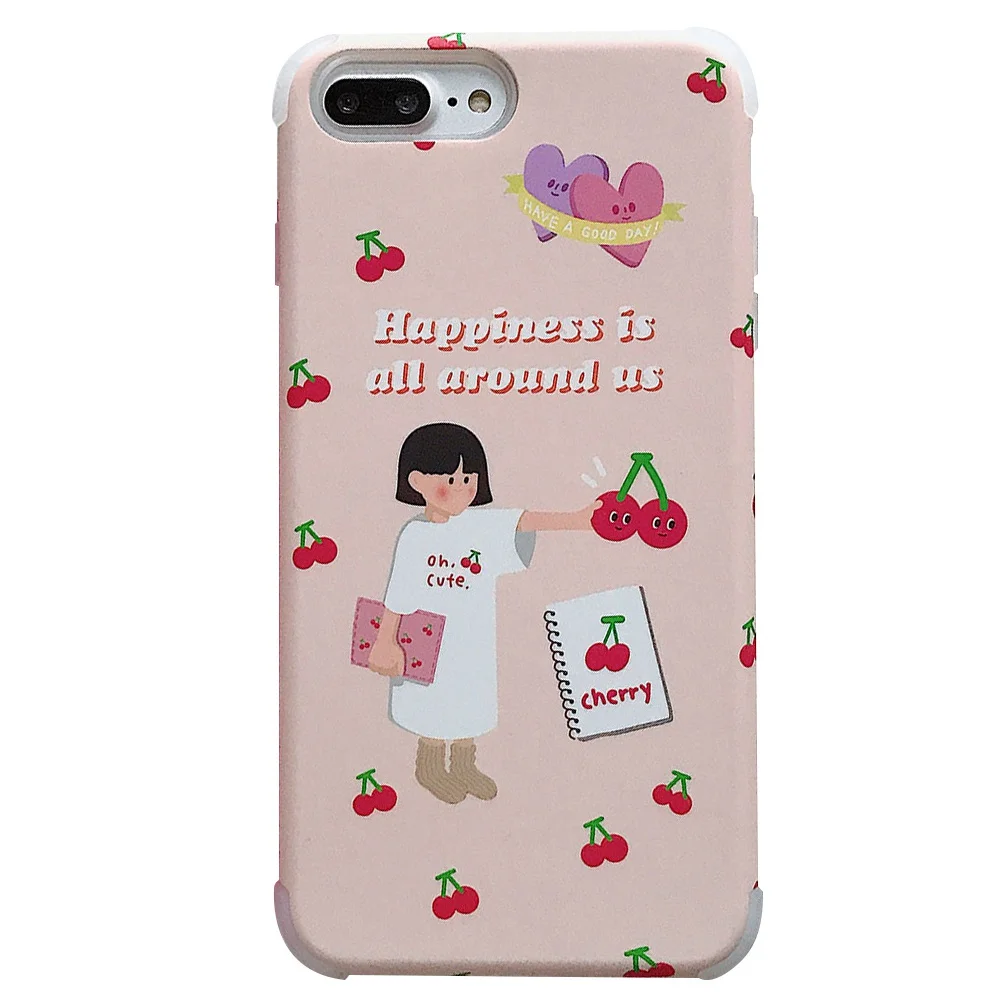 Защитный чехол KISSCASE для iPhone X XS Carcasa телефона мальчиков и девочек 7 7Plus 8Plus 6 6Plus 6S Plus