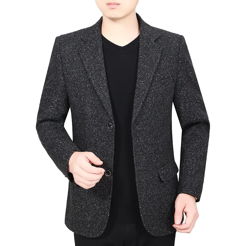 

New Mens British's Style Casual Slim Fit Suit Jacket Fashion Spring Autumn Brand Blazer Male Blazers Men Coat Dropshipping