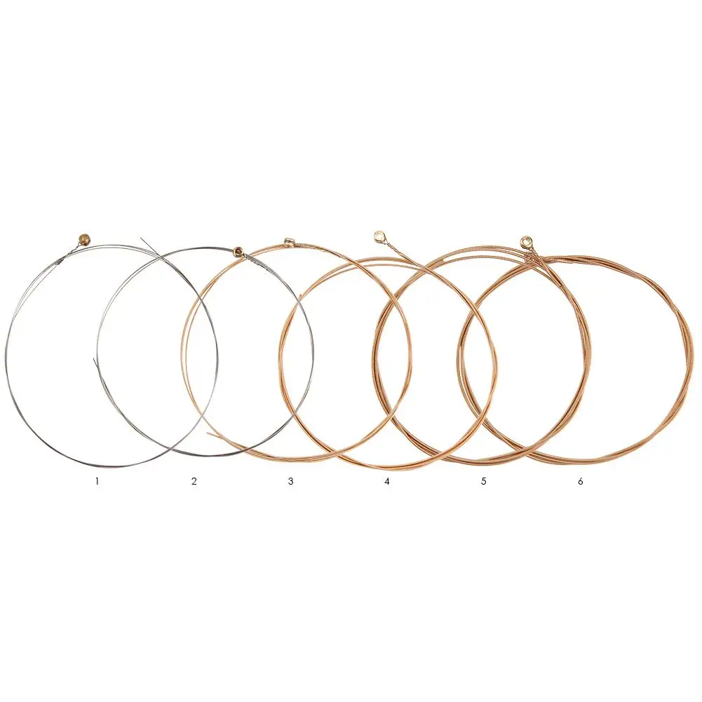 

1pc Universal Guitar String Phosphor Bronze Guitar String for 41 inches Acoustic Folk Guitar Parts E-1st/B-2nd/G-3rd/D-4th/A-5th