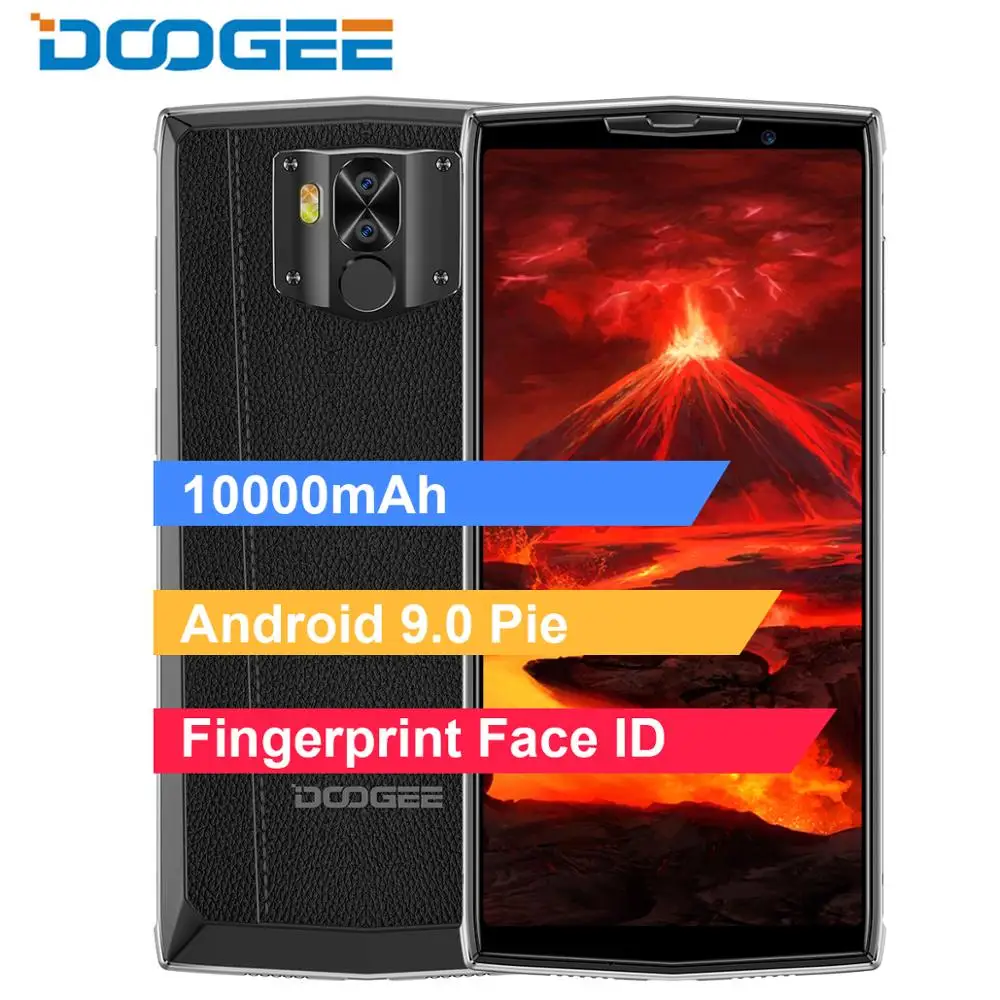 DOOGEE N100 10000 мАч батарея отпечаток пальца 5 9 дюймов FHD + Дисплей 21 МП камера MT6763