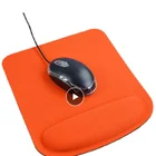 Профессиональный коврик для мыши, аксессуары для компьютера, ПК, ноутбука, противоскользящий протектор запястья, подставка для запястья с мягкой подкладкой из волокна