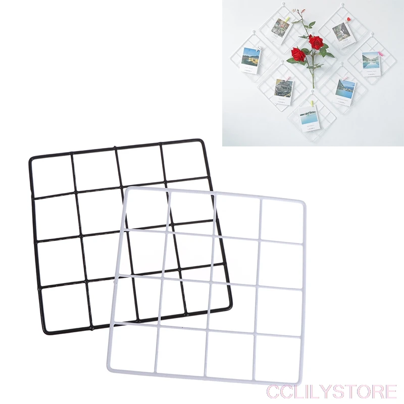 1 шт. сетки фото стены фоторамка настенные Арт многофункциональный металлический