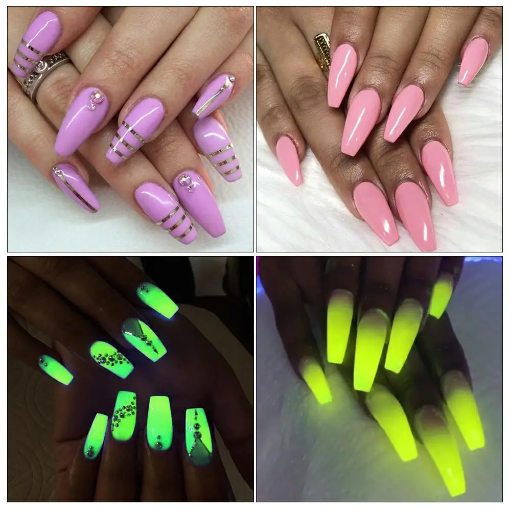 Modelones красный цвет погружающийся порошок для дизайна ногтей наборы Блестящий