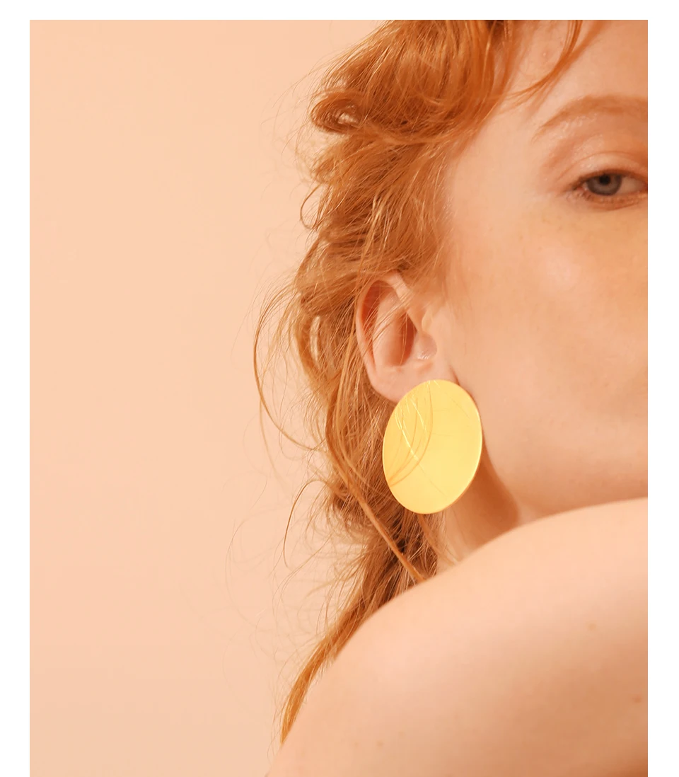 Enfashion, круглые серьги мечты, золотые, цветные, серьги-гвоздики для женщин, серьги, модное ювелирное изделие, Oorbellen, букле, д 'ореиль, EB171042