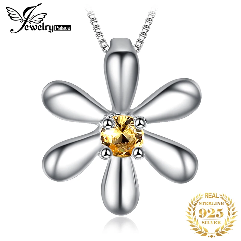 Jдворцовое цветочное ожерелье из сапфира 925 драгоценные камни стерлингового