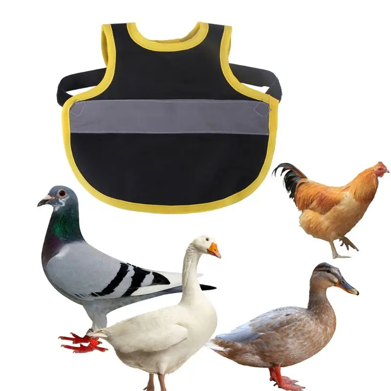 Новый фартук для курицы жилет одежда домашней птицы защитный держатель пера один