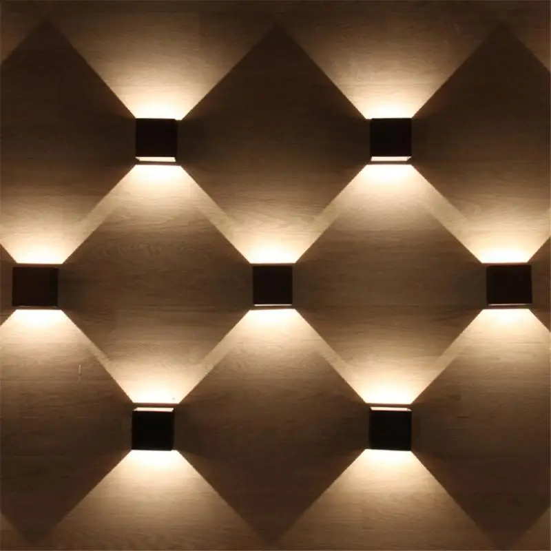 

Wall Lamps 6W Staircase Dedroom Decor Porch Lights Indoor Outdoor Sconce Lighting Lamp Modern COB LED Wall Light