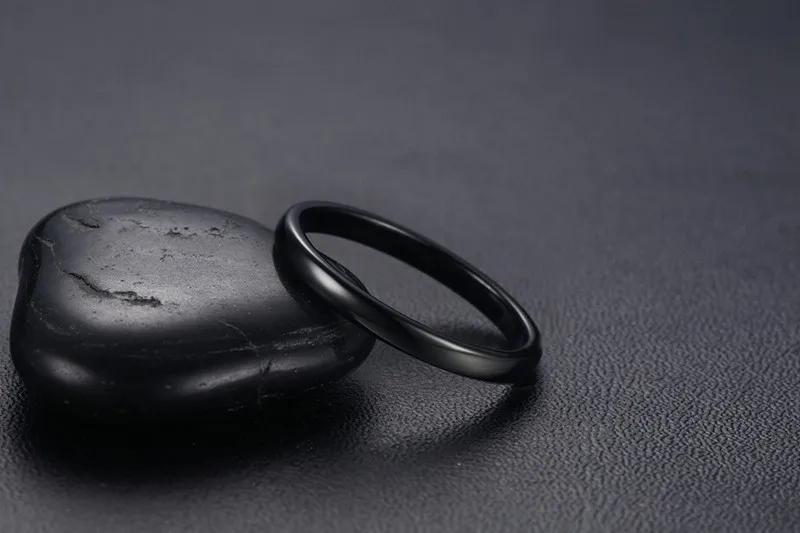 

European and American fashion wide ring titanium steel super large size ring simple men's accessories boutique