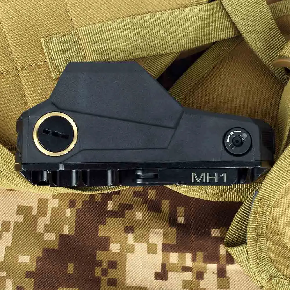 MH1 красный точечный прицел двойной датчик движения рефлекторный прицел большое поле с QD быстрое отсоединение и USB зарядное устройство для тактической охоты страйкбол