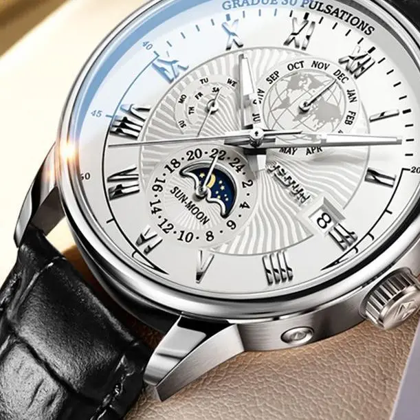 

Top brand men's mechanical watch business men's waterproof Automatic mechanical watch Luxury men's Watch