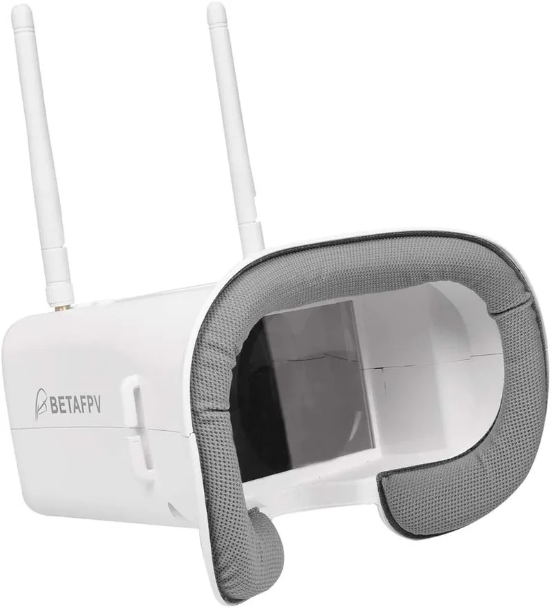 BETAFPV VR01 FPV очки с 5 8 ГГц 40ch приемником 3 7 В/2000 мАч аккумулятор 4 дюйма HD LCD 16:9 для