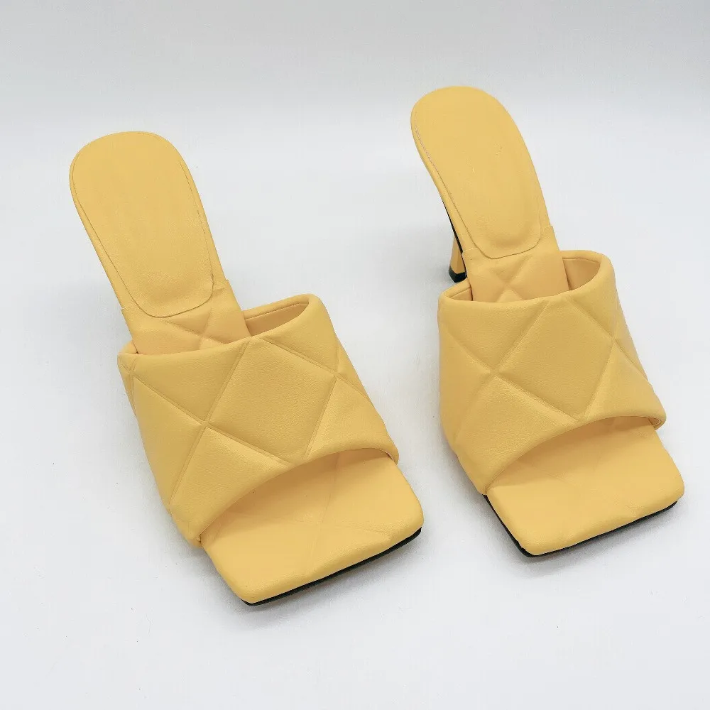 

Мюли женские на тонком каблуке, туфли-лодочки, квадратный носок, пикантная модная обувь, лето 2021