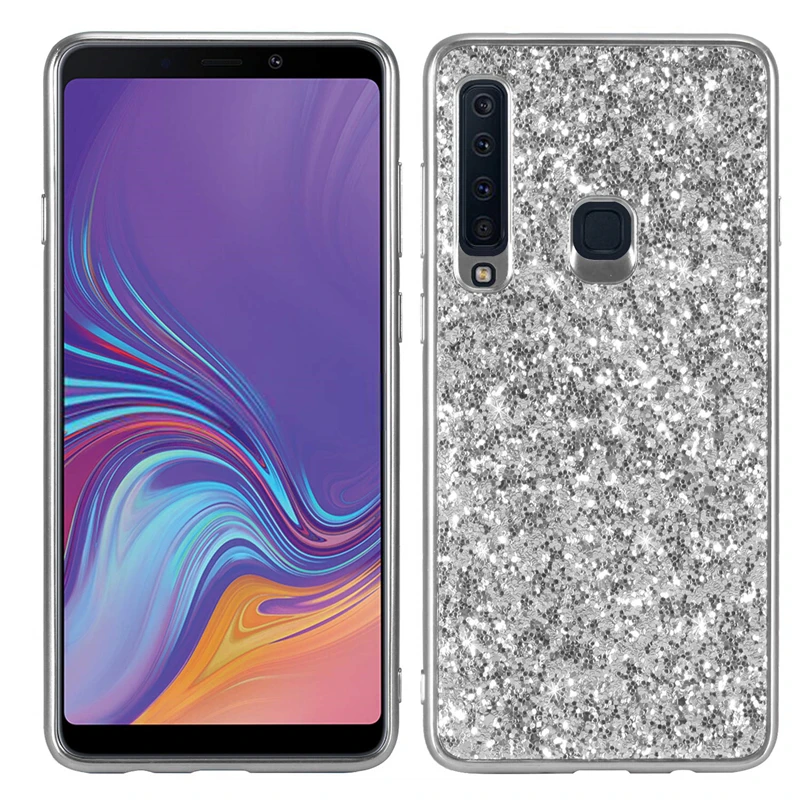 Блестящий силиконовый чехол для samsung Galaxy A9 2018 SM-A920F A7 SM-A750F A6 A8 J4 J6 J8 S8 S9 плюс A3 A5 2017