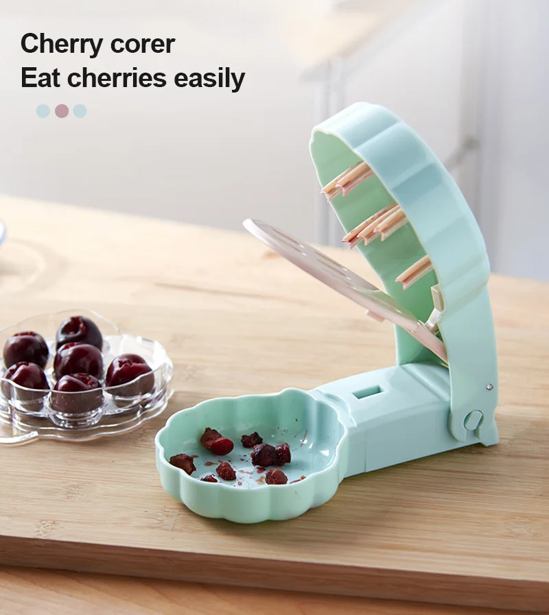 Прибор для косточек кухонные ножи фруктов пресс с 6 отверстиями вишни домашние