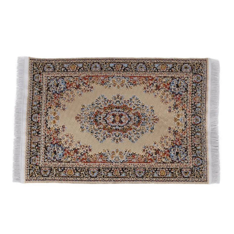 Детский Кукольный дом Diy мебель кукольный ковёр для дома мини напольный ковер 1:12