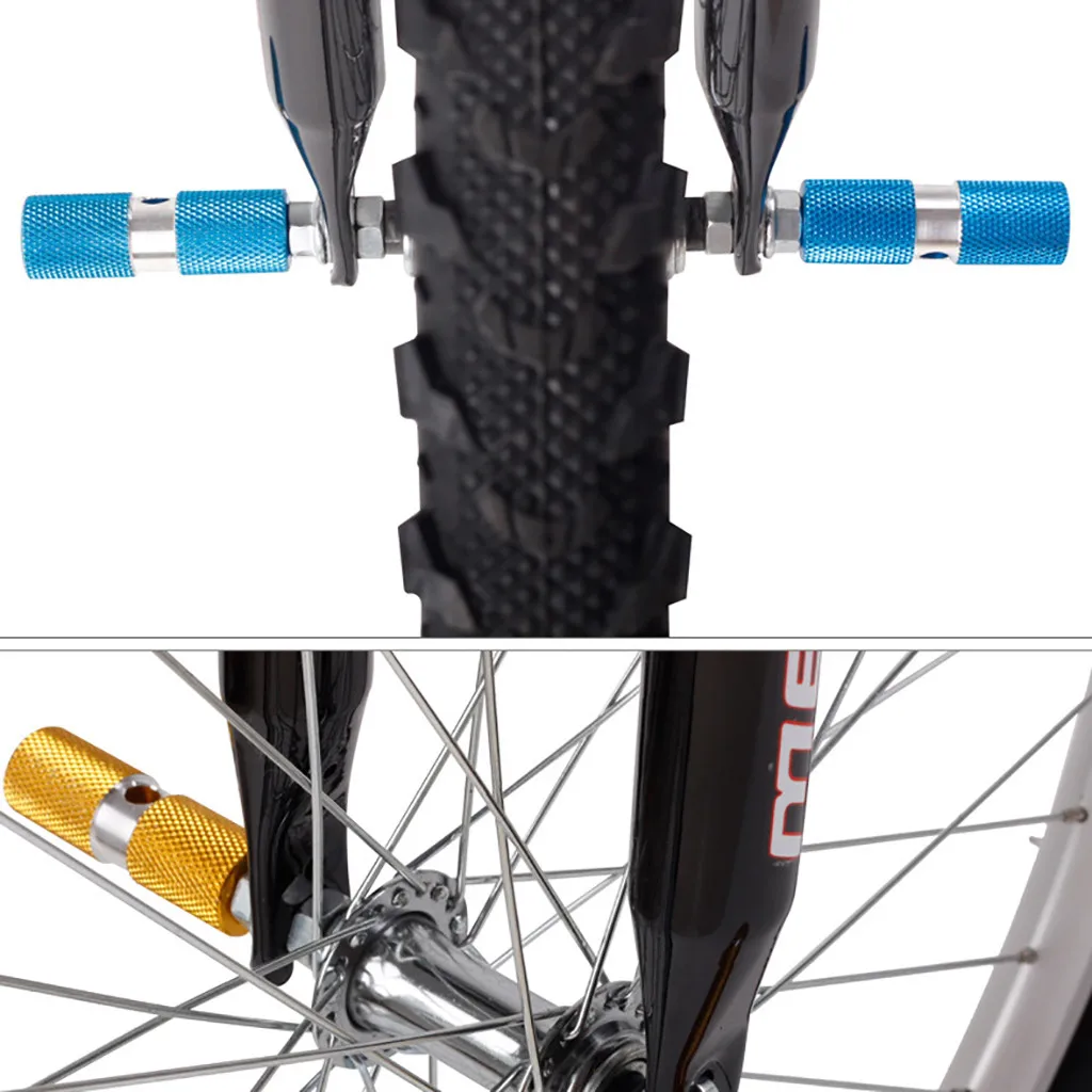 2 шт. велосипедные педали из алюминиевого сплава для велосипеда опорная ось