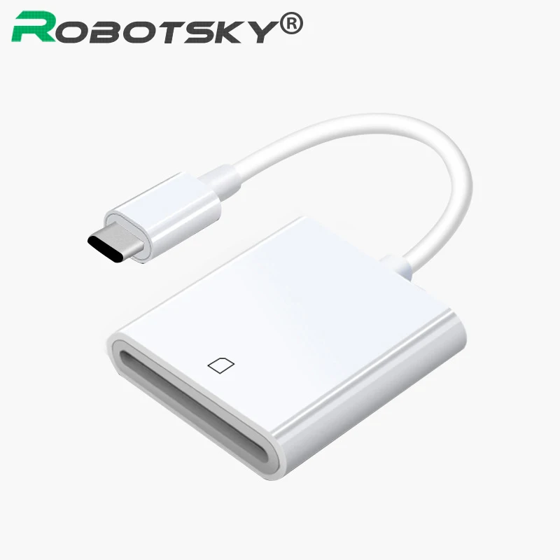 

USB-C USB3.1 TYPE-C to SD card reader with line read SD card reader mobile phone SD card reader