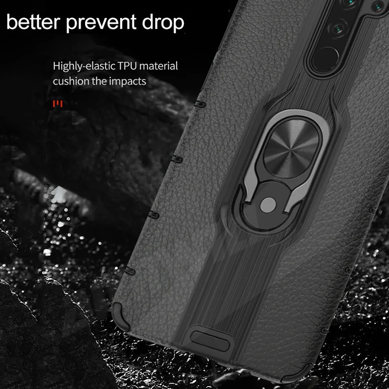 Чехол для Redmi Note 8 чехол противоударный бампер магнитный автомобильный мягкий