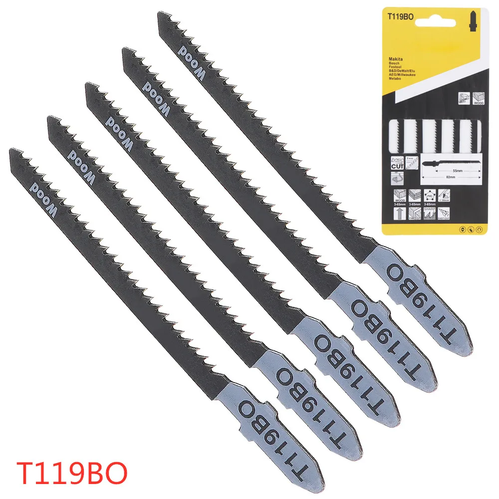 

Лезвия для пилы HCS 6T 5 шт./лот из высокоуглеродистой стали с возвратно-поступательным движением для быстрой резки, лезвия для резки, деревообрабатывающий инструмент