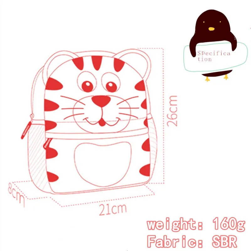 

2020 New Children's Bags Kawaii Backpack Cartoon Kindergarten Cute animal For Girls Boys Baby Small School Bag