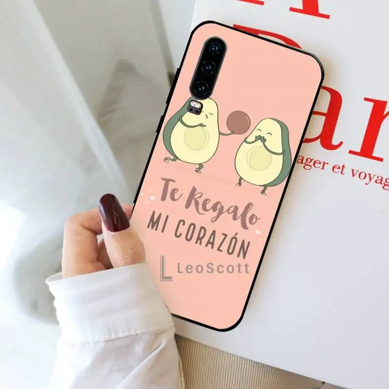 

avocado aesthetic cute fashion Phone Case For Huawei Y5 Y6 II Y7 Y9 PRIME 2018 2019 NOVA3E P20 PRO P10 Honor 10