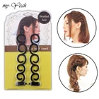 2 шт.компл. женский французский инструмент для плетения волос, зажим для укладки, зажим для плетения, роллер для булочек, сделай сам, повязка для волос, аксессуары сделай сам, дом