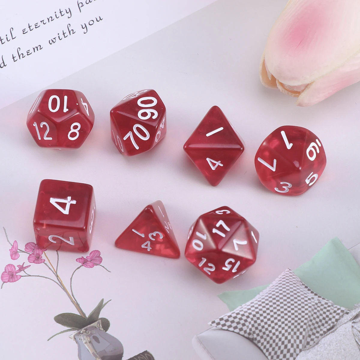 1 предмет 20 двусторонняя игра в кости цифровые кости D20 многогранные кубики для Подземелья и Драконы настольные игры