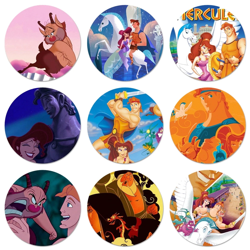 

HERCULES Anime Kitchen Home Decor Refrigerator Magnetic Stickers Opener Beer Coke 58mm